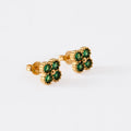 Topo Clover Motif - Oro laminado 18k